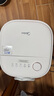 美的（Midea）泡脚桶按摩足浴盆加热自动按摩洗脚盆泡脚盆理疗恒温高深桶生日礼物送男女友ZL305极地白 实拍图