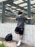 Jeanswest真维斯短裤男夏季冰丝休闲简约百搭男款五分裤透气顺滑男士裤子 实拍图