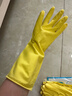 云洁橡胶手套洗碗家务清洁厨房洗衣商用胶皮手套灵巧4双小号防水防滑  实拍图