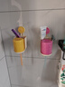 范爷家吸盘牙刷置物架2套免打孔壁挂式卫生间漱口杯学生宿舍牙刷牙杯架 实拍图