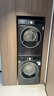 西门子（SIEMENS）iQ300曜石黑系列洗烘套装 10kg 智能除渍 滚筒洗衣机+10kg 热泵烘干机  U20W+D20W 国家补贴换新 实拍图