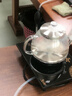 茗之韵底部自动上水壶电热水壶抽水式茶台烧水壶一体家用泡茶专用电茶炉 1L 钢底带灯玻璃单炉整套 实拍图