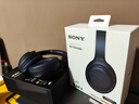 索尼（SONY） WH-1000XM4无线蓝牙耳机智能降噪头戴式高解析度重低音耳麦 电脑游戏办公网课学习出街图书馆宿舍 深夜蓝 实拍图
