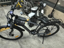 永久锂电池助力电动自行车禧玛诺变速超长续航山地车男女士双碟刹单车 F58-摩天灰【10A线碟】27.5寸 实拍图