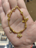 周大生黄金转运金珠手链女足金路路通双层光珠手串送女友新年礼物4.3g 实拍图