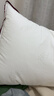 水星家纺枕头枕芯酒店枕头护颈枕头芯家用单个纯棉抗菌可水洗高枕48x74cm 实拍图