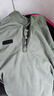 伯希和（Pelliot）抓绒衣男女摇粒绒春户外运动冲锋内胆保暖立领外套11331011松绿XL 实拍图