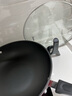 美的（Midea） 不粘锅炒锅平底煎炒锅32cm可立盖仿生荷叶不粘燃磁通用 实拍图
