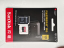 闪迪（SanDisk）128GB TF（MicroSD）内存卡A2 4K V30 U3 C10 至尊超极速移动存储卡 读速200MB/s 写速90MB/s 实拍图