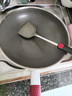炊大皇炒锅钛盾0氟平底炒菜锅多层钢有钛不粘锅32CM 实拍图