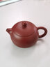 一茗金砂 宜兴紫砂壶茶壶 吴海良手工壶原矿黑墩头老紫泥壶160CC小品潘壶 实拍图