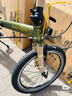 大行（DAHON）经典P8折叠自行车成人20英寸8速男女式通勤运动单车KBC083 消光绿【经典版】 实拍图