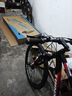 千里达（TRINX） X7铝合金山地车自行车禧玛诺22速线控气叉油刹成人男女单车 X7PRO哑黑蓝红 -筒轴 29*15英寸 实拍图