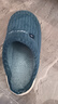 小熊小兔新款秋冬季情侣保暖学生男拖鞋女厚底防滑外穿居家棉拖鞋 小熊小兔棉拖-藏青色 44-45 适合43-44 实拍图