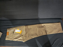 吉普（JEEP）休闲裤男秋冬季商务宽松裤子男士潮流直筒百搭男裤卡其33 实拍图