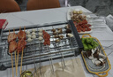 康佳（KONKA）电烧烤炉 烤肉锅电烤盘 家用无烟烤盘不粘电烤炉铁板烧烤串机烧烤炉烧烤架 KEG-W1506 实拍图