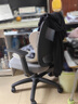 得力（deli）4900SP人体工学靠背电脑椅 舒适后仰办公椅 可升降舒棉坐垫 灰 实拍图