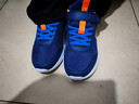 361°儿童运动鞋男女童(3-12岁)防撞鞋头密网休闲跑鞋 蓝 39 实拍图
