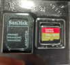 闪迪（SanDisk）256GB TF(MicroSD)内存卡 4K极速金卡A2 V30 U3行车记录仪 运动相机无人机 监控存储卡 读190MB/s 实拍图