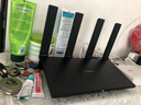华为路由AX6 new 黑色  Wi-Fi6+ 7200Mbps 千兆路由器 家用高速全屋覆盖大户型 wifi穿墙王 实拍图