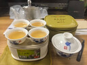 金灶（KAMJOVE） 便携旅行功夫茶具套装 户外泡茶套装青花瓷盖碗便携式茶具KP-123 一壶四杯 实拍图