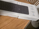 惠普（HP）K241L办公剪刀脚轻薄办公键盘 104全键有线键盘 剪刀脚轻音笔记本电脑外接台式家用办公打字用 实拍图
