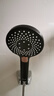 箭牌（ARROW）【政府补贴】手持花洒头增压淋浴手持单花洒莲蓬喷头硅胶出水孔 按键三档增压【单件-B款黑色】 实拍图