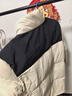 鸿星尔克驭光2.0羽绒服男秋冬新款男女情侣防泼水羽绒夹克外套 浅牧色（女生拍小1-2码） L (165-170cm/120-130斤) 实拍图