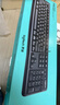 罗技（Logitech）MK220 键鼠套装 无线键鼠套装 办公键鼠套装  多媒体键鼠套装 带无线2.4G接收器 黑色 实拍图