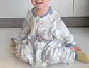 贝肽斯婴儿睡袋暖姜恒温儿童分腿睡袋婴幼儿防踢被睡衣四季双层 弗里德S 实拍图