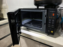 美的（Midea）家用变频微波炉平板式易清洁 800W微波速热 一键智能菜单 钻石背板 微晶面板加热20L（PM20M2） 实拍图