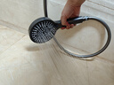 GuGuGo【德国】强劲增压花洒淋浴喷头带软管一套家用洗澡手持莲蓬头套装 六档增压大面板【枪灰】 六档增压调节丨极致淋浴体验 实拍图