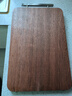 双枪乌金檀木整木菜板 百年龄砧板家用切菜案板抗菌实木菜板45*30*2.5 实拍图