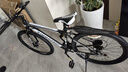 金武端自行车成人山地车公路赛车单车骑行变速超轻越野中学生初中青少年 顶配版-辐条轮-黑白色 26寸21速 实拍图