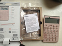 卡西欧（CASIO）就不一样计算器JT-200T创新超大显示屏太阳能面板环保材质桌面办公 不掉粉粉色 实拍图