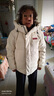 鸭鸭（YAYA）孙颖莎同款时空道宇系列三防羽绒服男女短款新款加厚面包服外套 国旗红色 L (建议130-150斤) 实拍图
