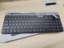 罗技（Logitech）时尚系列 K580 键盘 蓝牙键盘 办公键盘 无线键盘 便携超薄键盘 笔记本键盘 平板键盘 星空灰 实拍图