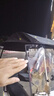 馗龙电动车雨棚新款加厚防晒防雨电动摩托车遮雨棚篷加固电瓶车遮阳伞 黑色麦穗【吊窗经典快拆支架】 实拍图