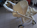 KEDT婴儿推车可坐可躺轻便折叠新生儿手推车高景观双向婴儿车0-3岁用 香槟金【至尊版】+防晒遮阳帘 实拍图