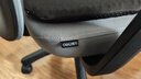 得力（deli）4900S 人体工学靠背办公椅/电脑椅/职员椅 可升降转椅舒棉坐垫 灰 实拍图