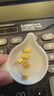 老庙黄金耳环批花C形耳钉耳圈送女友送给妈妈生日礼物 实拍图