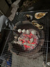 尚烤佳（Suncojia）304不锈钢烧烤签 羊肉串烤肉签子 扁烤针 加长铁签子 烧烤工具 实拍图