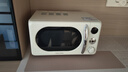 格兰仕（Galanz）复古微波炉 家用小型20L迷你 奶油风百搭复古 易清洁大平板 自动菜单 700瓦省电KAW0-SF2 实拍图