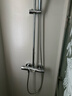 摩恩（MOEN）恒温淋浴花洒套装空气注入节水增压手持喷头 9寸ABS圆形顶喷91071 实拍图