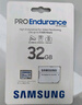 三星（SAMSUNG）32GB TF(MicroSD)存储卡Endurance耐久卡 V10行车记录仪安防监控摄像头专用卡 读速100MB/s  实拍图