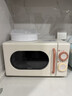 美的小滋味系列微波炉变频家用小型奶油风百搭复古转盘式一级能效低频轻音20L预制菜加热（M2H1） 实拍图
