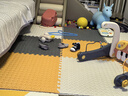 墨斗鱼宝宝爬行垫防摔拼接PE泡沫地垫卧室客厅防滑隔音60*60*2.5cm 6片 实拍图