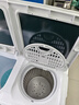 YANGZI扬子集团洗衣机半自动老式家用双桶大容量双缸洗衣机蓝光 洗脱双筒小型波轮 25KG【洗17+8脱|洗脱分离|玻璃面板】 实拍图