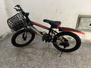 百士盾儿童自行车山地单车6-16岁以上学生减震双碟刹越野中小男女孩赛车 旗舰版单速【辐条轮】黑红色 18寸丨适身高115-135丨 实拍图