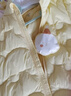巴拉巴拉童装婴儿连体衣轻薄羽绒服宝宝衣服2025冬装抱衣爬服男童女童萌趣 白色卡皮巴拉-白鸭绒 90 cm-充绒量47g 实拍图